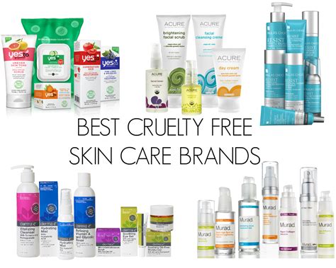 cruelty free skin care brands.